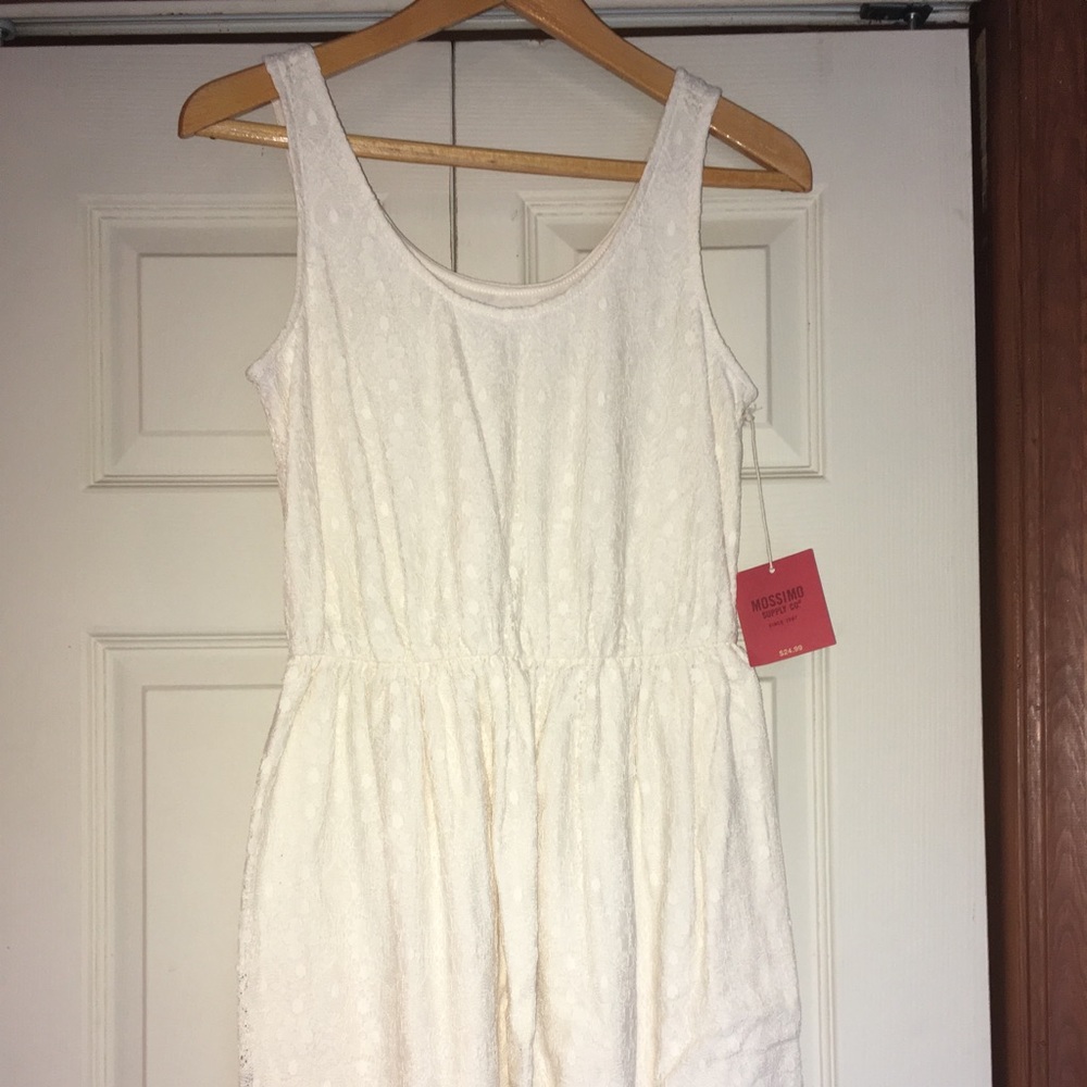 NWT Cream Lace Dress